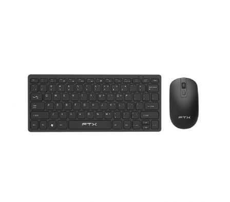 TECLADO + MOUSE FTX WIRELESS FTXGK03 ESP/NEGRO