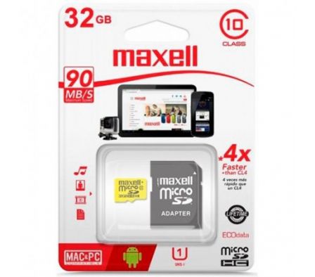MAXELL MEMO MICRO SD 32GB CLASS 10
