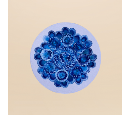 MOUSEPAD ÑANDUTI HORTENSIA