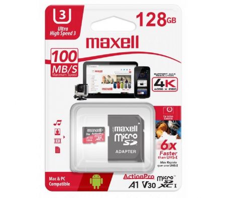 MAXELL MEMORIA MCSD-128UHS-1