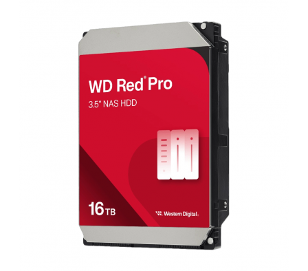 HDD WESTERN DIGITAL WD RED PRO 16TB 7200 NAS (Entrega en 48Hs.)