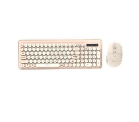 TECLADO + MOUSE FTX WIRELESS DUAL-MODE FTXGK02 ESP/GOLD