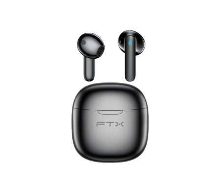 AURICULAR CON MICROFONO FTX E68-BK BT/MIC/ENC/TOUCH/IPX6 NEGRO