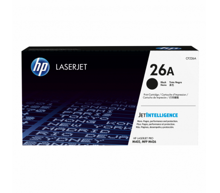 Toner HP 26A Negro