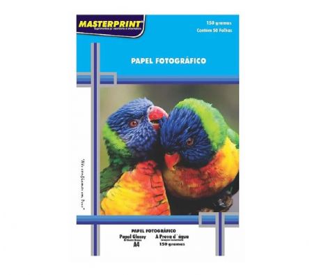PAPEL FOTOGRAFICO MAST. A4 150G 50HJSCB 7898119103940