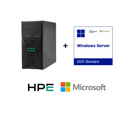 HPE PROLIANT ML30 GEN11 E‑2414/64GB/SSD960GB/HDD1TB/350W/+WS2025