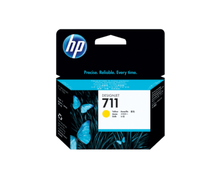 CARTUCHO HP 711 YELLOW DE 29-ML