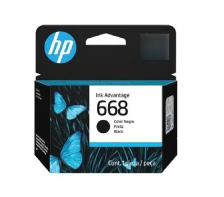 CARTUCHO HP 668 NEGRO