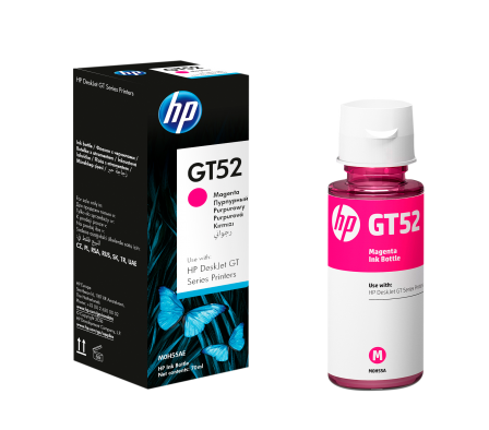 BOTELLA DE TINTA MAGENTA HP GT52