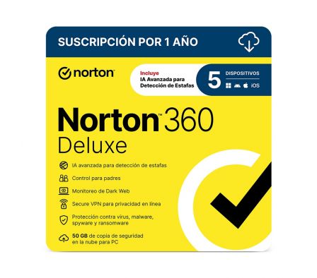 ANTIVIRUS NORTON 360 DELUXE 5D