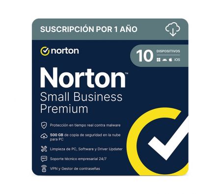 ANTIVIRUS NORTON SMALL BUSINESS PREMIUM 10D