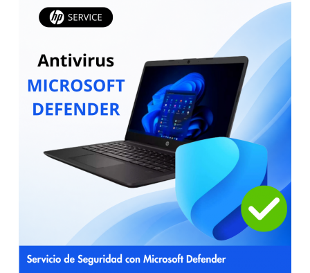 MICROSOFT DEFENDER SEGURIDAD Y ANTIVIRUS - HP SERVICE