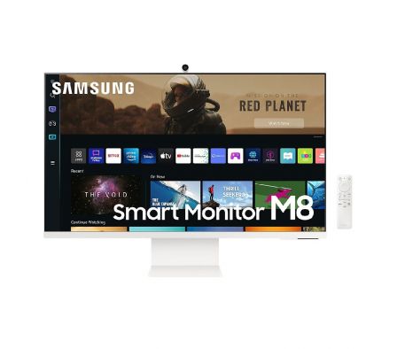 MON 32" SAMSUNG LS32BM801ULXZB 4K SLIM SMART BL
