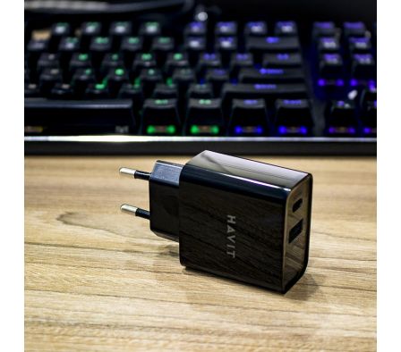 HAVIT CARGADOR USB/TIPOC
