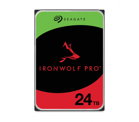 HDD SEAGATE IRONWOLF PRO 24.0 TB 7200 NAS (Entrega en 48Hs.)