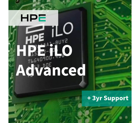 HPE iLO ADVANCED ELECTRONIC LICENSE + 3YR SUPPORT (Entrega 24 a 48 Hs.) ·